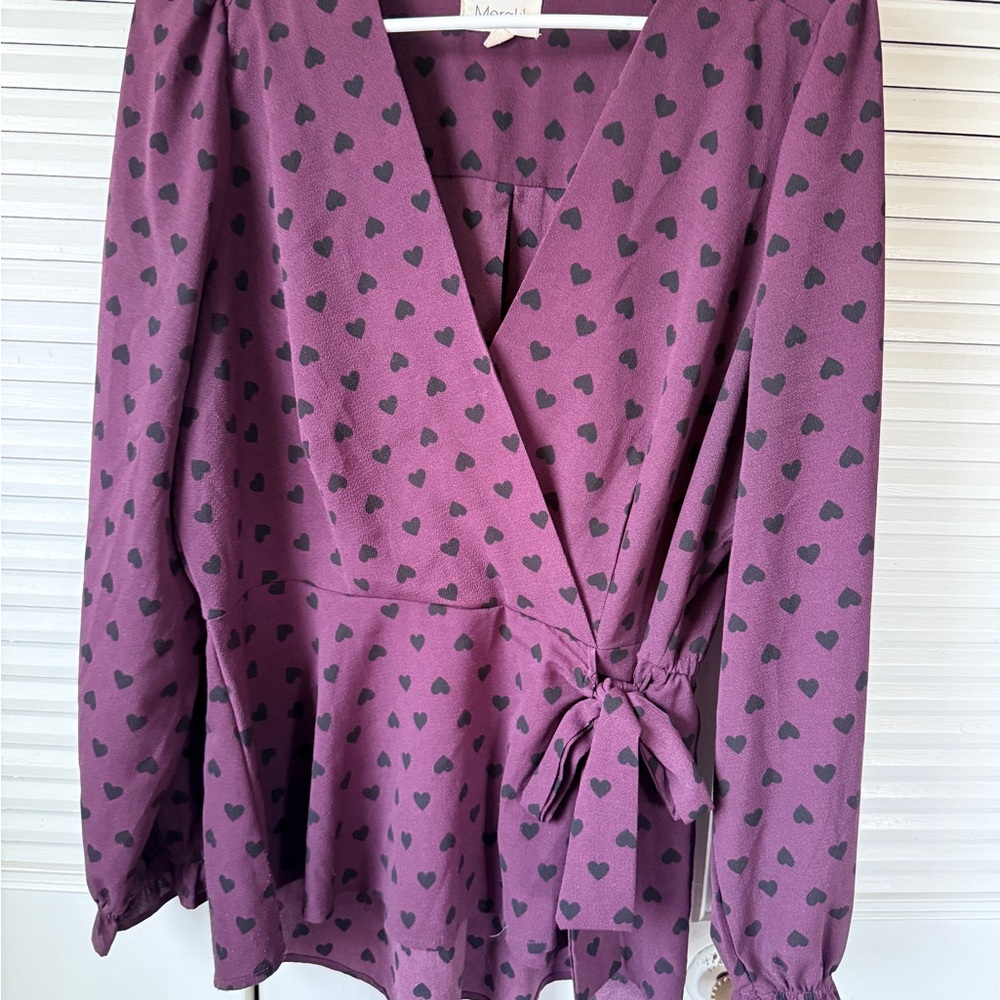 Meraki Wrap blouse